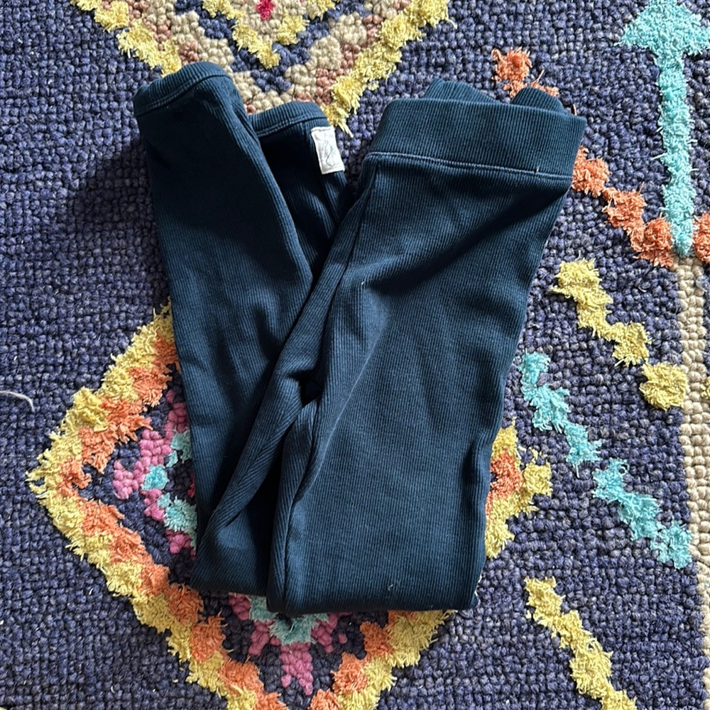 Zara girls ribbed leggings